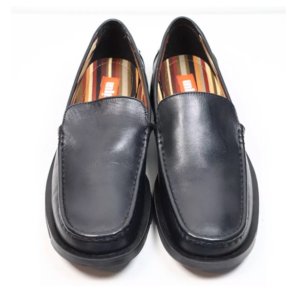 Kenneth Cole 10 Unlisted Bare-ly There Black Leather Loafer! NEW! main image 10